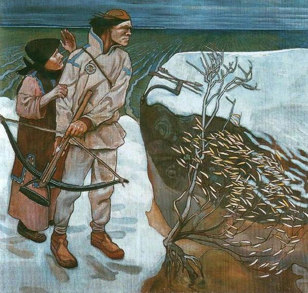 Joukahainen's revenge, Akseli Gallen-Kallela